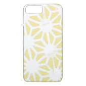 Lemon geel geometrisch patroon Case-Mate iPhone case (Achterkant)