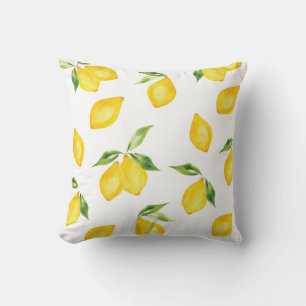 Lemon Geel Sierkussen