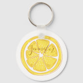 Lemon Gepersonaliseerd Sleutelhanger (Voorkant)