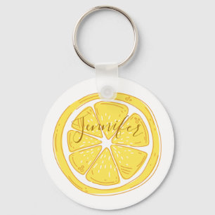 Lemon Gepersonaliseerd Sleutelhanger