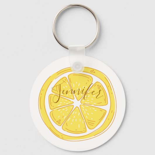 Lemon Gepersonaliseerd Sleutelhanger (Voorkant)