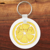 Lemon Gepersonaliseerd Sleutelhanger (Voorkant)
