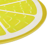 Lemon gestileerde vruchtenplak snijplank (Hoek)