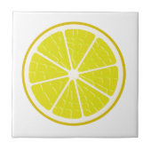 Lemon gestileerde vruchtenplak tegeltje (Voorkant)