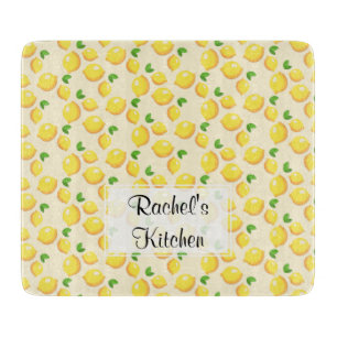 Lemon Glass Cutting Board -  Snijplank