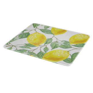 Lemon Glass Cutting Board Snijplank