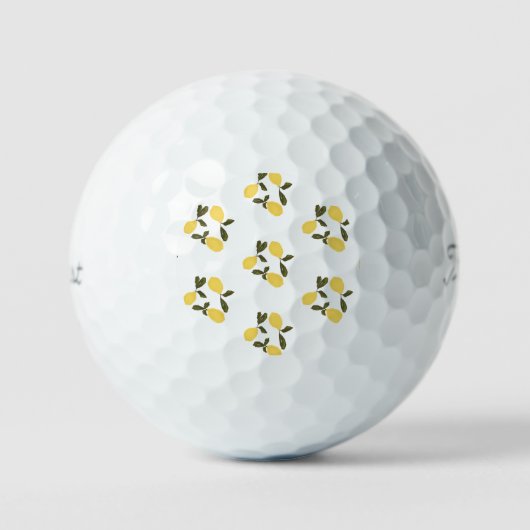Lemon Golfballen (Voorkant)