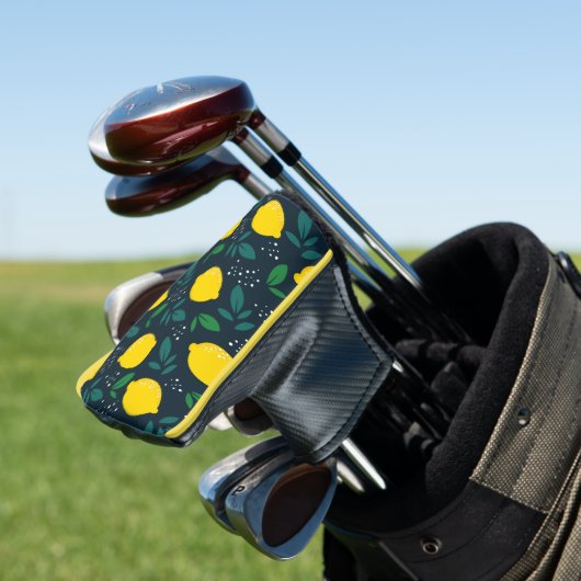 Lemon Golfheadcover (Insitu)