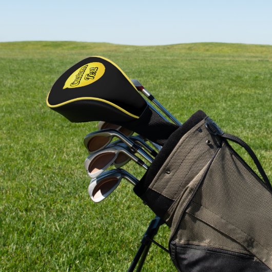 Lemon Golfheadcover (Insitu)