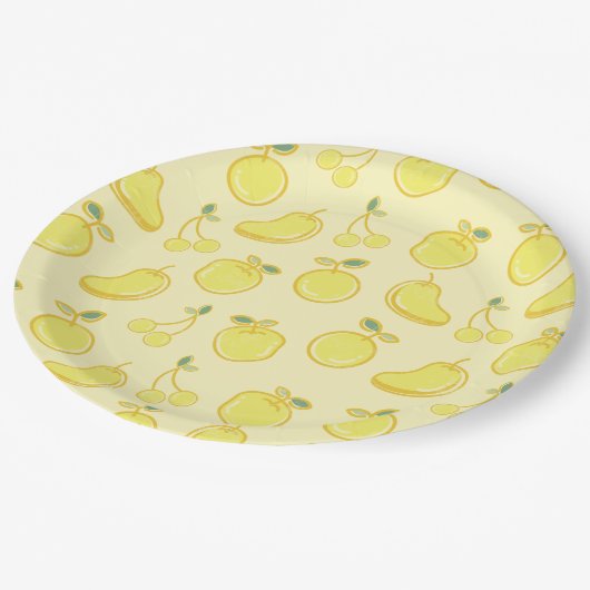 LEMON GOODNESS PAPIEREN BORDJE (Gekanteld)