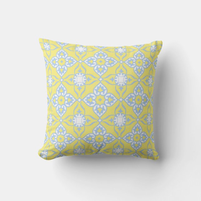Lemon Gray Omkeerbaar Sierkussen (Voorkant)