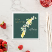 Lemon Green Main Squeeze Vrijgezellenfeest Servet (Insitu)