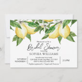 Lemon Greenery Bridal Shower Kaart (Voorkant)