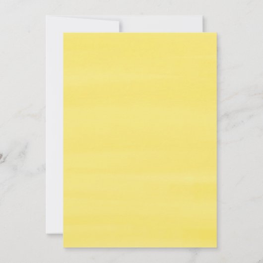 Lemon Greenery Wreath Rustic Chalkboard Afstuderen Kaart (Achterkant)