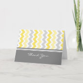 Lemon Grey Baby shower Hostess Bedankt (Voorkant)