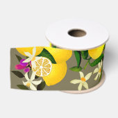 Lemon Grey Grosgrain Lint (Spoel)