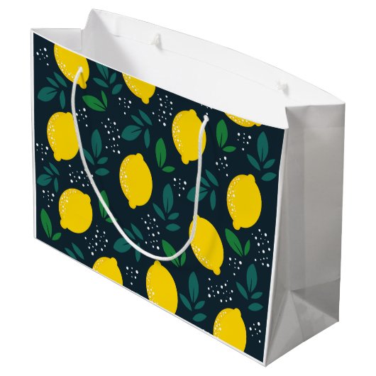 Lemon Groot Cadeauzakje (Achterkant Gekanteld)