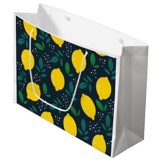 Lemon Groot Cadeauzakje (Voorkant Gekanteld)