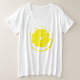 Lemon Grote Maat T-shirt