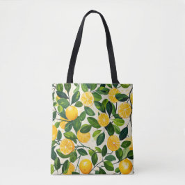 "Lemon Grove Canvas tas" Tote Bag