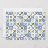 Lemon Grove Foto Italiaanse Landschap Bruiloft Save The Date (Achterkant)