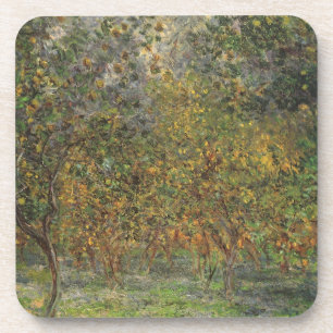 Lemon Grove in Bordighera door Claude Monet Bier Onderzetter