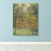 Lemon Grove in Bordighera door Claude Monet Canvas Afdruk (Insitu (Houten vloer))