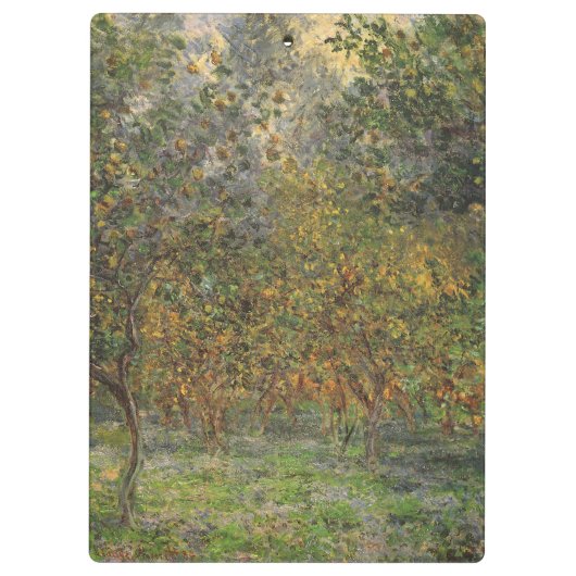 Lemon Grove in Bordighera door Claude Monet Klembord (Achterkant)