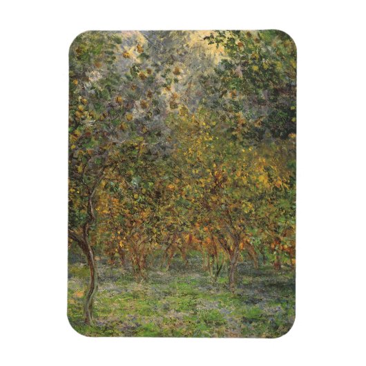 Lemon Grove in Bordighera door Claude Monet Magneet (Verticaal)
