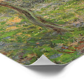 Lemon Grove in Bordighera door Claude Monet Poster (Hoek)