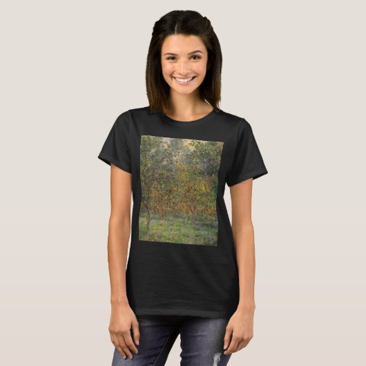 Lemon Grove in Bordighera door Claude Monet T-shirt (Voorkant volledig)