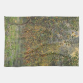 Lemon Grove in Bordighera door Claude Monet Theedoek (Horizontaal)