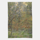 Lemon Grove in Bordighera door Claude Monet Theedoek (Verticaal)