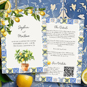 Lemon Grove Italiaanse bruiloft details en website Kaart