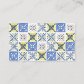 Lemon Grove Italiaanse land thema bruiloft website Informatiekaartje (Achterkant)