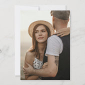 Lemon Grove | Moderne Gele & Groene Zomerbruiloft Kaart (Achterkant)