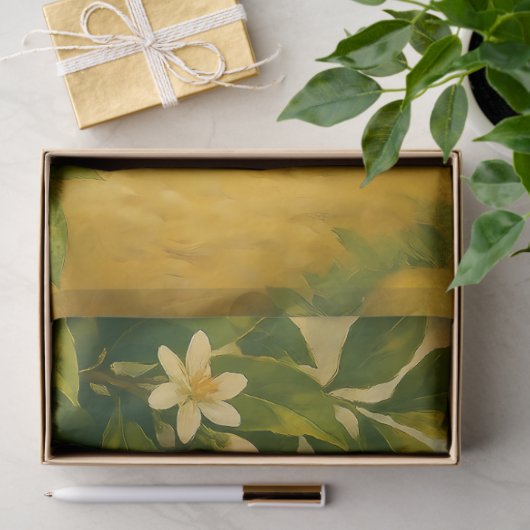 Lemon Grove Orchard Decoupage Tissuepapier (Geschenk)