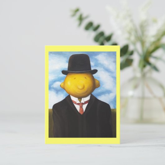 Lemon Head Briefkaart (Staand voorkant)