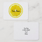 Lemon Head Modern Visitekaartje (Voorkant / Achterkant)