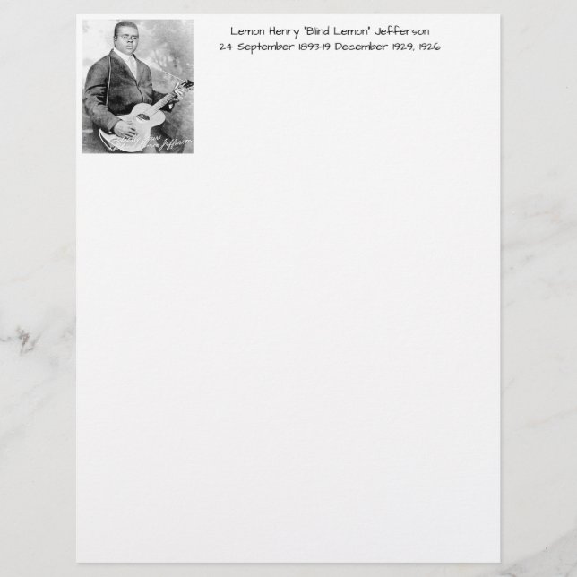 Lemon Henry Blind citroen jefferson 1926 (Voorkant)