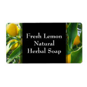 Lemon Herbal Garden Herb Eigen label (Voorkant)