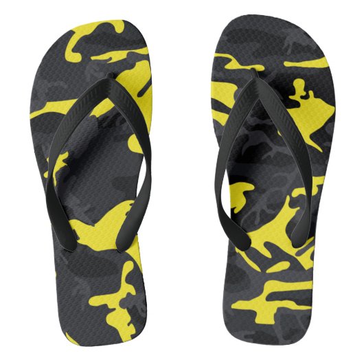 Lemon Highlights Camo Teenslippers (Voetbed)