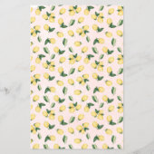 Lemon Hoe oud was ze Roze Vrijgezellenfeest Game K Flyer (Achterkant)