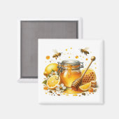 Lemon Honey Magneet (Voorkant / Achterkant)