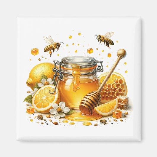 Lemon Honey Magneet (Voorkant)