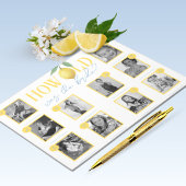 Lemon How Old Was The Bride Photo Game Pack of 40 Notitieblok