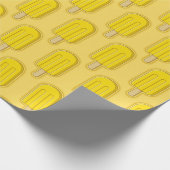 Lemon Ice Cream Stick Cadeaupapier (Hoek)