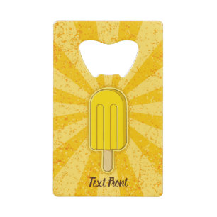 Lemon Ice Cream Stick Creditkaart Flessenopener