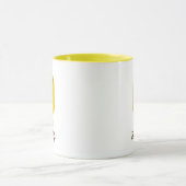 Lemon Ice Cream Stick Mok (Midden)