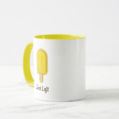 Lemon Ice Cream Stick Mok (Voorkant links)